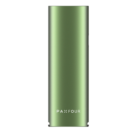 PAX FOUR slim anodized-aluminum case for PAX Era pods, holding up to four cartridges and enabling on-the-go recharging for enhanced vaporizer performance.