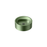 PAX FLOW Charging Dock, a sleek, round metal dock with a central USB-C connector, designed for efficient charging and organizing of PAX FLOW devices.