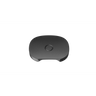 PAX FLOW Flat Mouthpiece - 2 Pack: Matte-black, rounded-rectangle pad with central circular recess, designed for seamless integration and discreet use with PAX Flow devices.