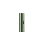 PAX Mini vaporizer battery with rounded-rectangle shape, two gold contact pins, and PAX MINI logo. Compact design for smooth, flavorful sessions.