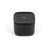 Stash Jar - Small: Black square design with white X, crafted from airtight aluminum, ideal for discreet, smell-proof herb storage, protecting contents from sunlight.