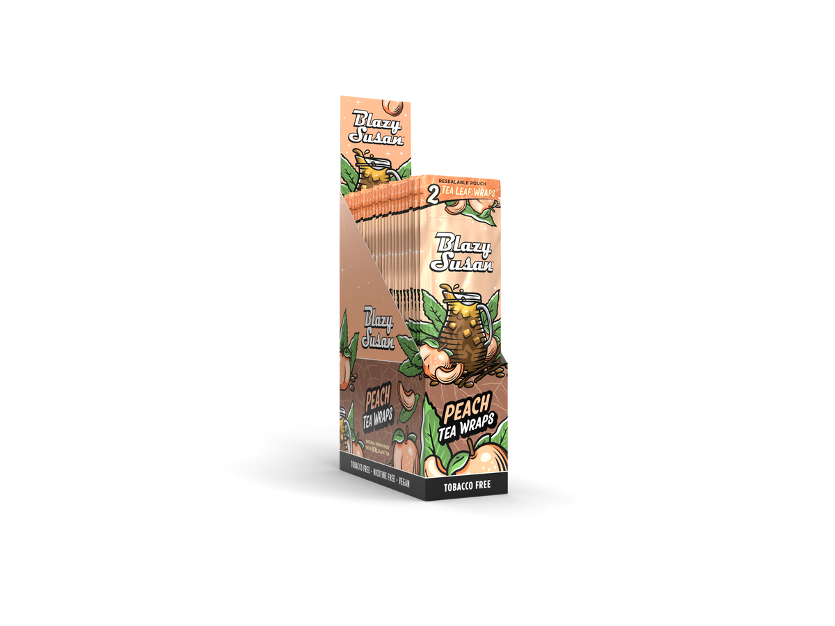 Peach Tea Leaf Wraps - 2 Pack