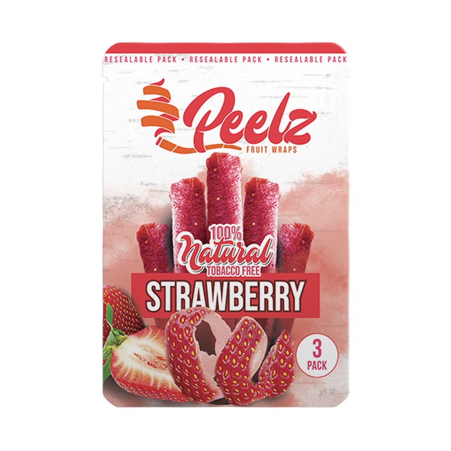 Peelz Strawberry Fruit Wraps