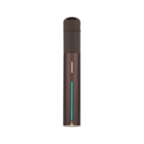 Pivot Electric Dab Pen, a sleek, pen-sized vaporizer with a single-button, LED strip for heat status, designed for discreet, portable dabbing with precision features.