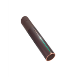 Pivot Electric Dab Pen, cylindrical with copper accents, features a push-button, green LED, and domed top indicating potential vaporizer use. Compact and discreet design.