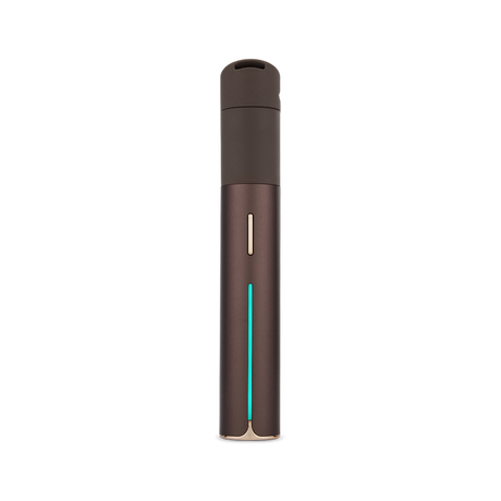 Pivot Electric Dab Pen, a sleek, pen-sized vaporizer with a single-button, LED strip for heat status, designed for discreet, portable dabbing with precision features.