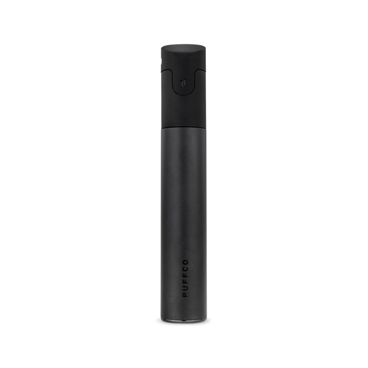Pivot Electric Dab Pen - Onyx, a sleek, compact pen-sized vaporizer with a visible light bar and black cylindrical design, ideal for discreet dabbing.