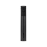Pivot Electric Dab Pen - Onyx, a sleek, compact pen-sized vaporizer with a visible light bar and black cylindrical design, ideal for discreet dabbing.
