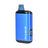 DL 2.0 PRO Auto-Draw VV 510 Battery, featuring a blue metal body, digital display, and silicone mouthpiece, showcased as a compact, sleek vape pen.