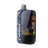 DL 6.0 Crackle 510 Battery, a pocket-sized vape with blue-and-gold marbled finish, metallic mouthpiece, and rainbow-lit glossy front panel displaying status icons.