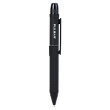 DL Scribe 510 Vape Pen Battery with ballpoint tip, LED flashlight module, and pocket clip, designed for discreet use with a concealed cartridge compartment.