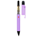 DL Scribe 510 Vape Pen Battery by Pulsar, a dual-purpose device with a screw-on mouthpiece and hidden ink pen tip for discreet vaping and writing.