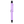 DL Scribe 510 Vape Pen Battery, purple-anodized, features a ballpoint tip, black clip, cap, and integrated LED module for versatile functionality.
