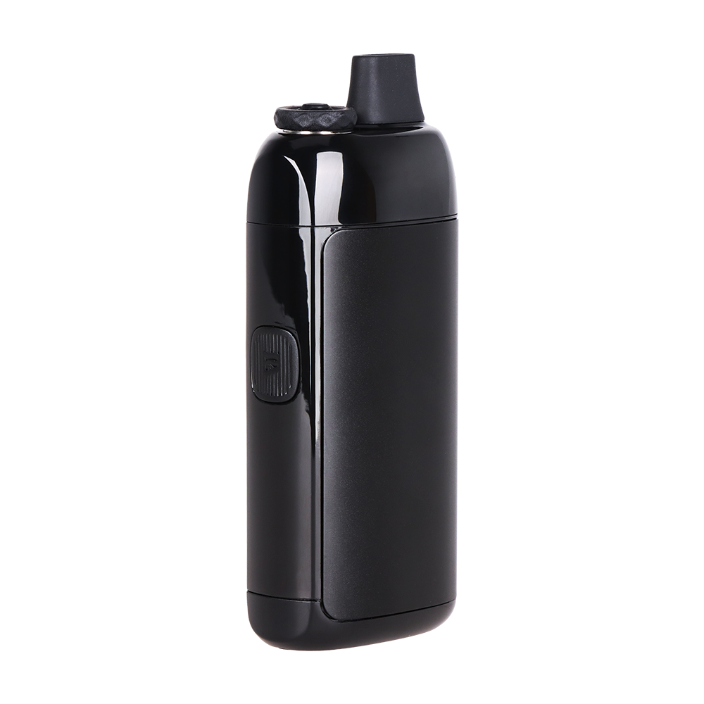 Black Pulsar Chorus vaporizer on a white background