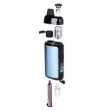 Pulsar Chorus vape device with its components on a white background