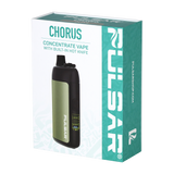 Pulsar Chorus concentrate vape packaging on a white background