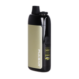 Green Pulsar Chorus vaporizer on a white background