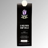 Personal Shell Cones - Carton of 13 featuring a sleek black package with white text and a subtle logo, ideal for premium cannagar preparation.