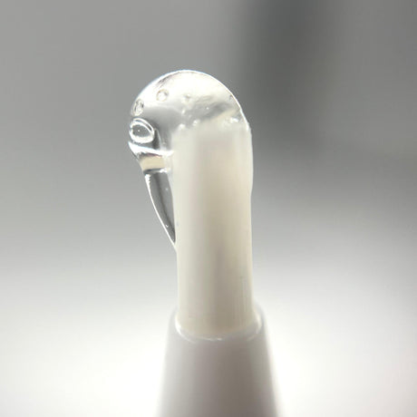 Rolling Glue Box - 4 ml - Carton of 24, featuring a close-up of the compact, white tube with built-in brush for precise, spit-free application.