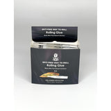 Rolling Glue Box - 4 ml - Carton of 24, featuring packaging with clear labeling for a spit-free adhesive solution, perfect for precise and hygienic rolling.