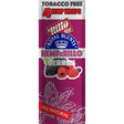 Hemparillo Wraps - Berries carton features a logo with a white crown and letter on a blue background, highlighting 100% hemp and mixed berry flavor wraps.