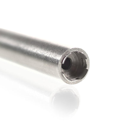 Super Slim Aluminum Dugout - Powder Coated - Black, featuring a sleek metal tube with integrated stainless steel one hitter and magnetic lid for convenient smoking.