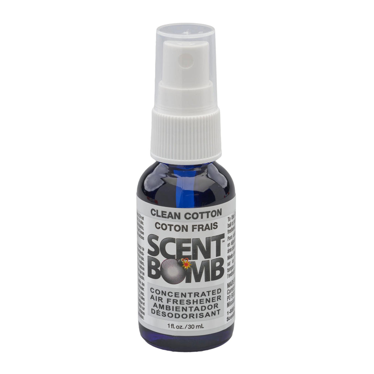Concentrated Air Freshener - 1 oz bottle with white sprayer, designed for long-lasting scent using pure fragrance oil, ideal for home or office use.