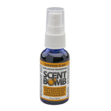 Concentrated Air Freshener - 1 oz bottle with white sprayer, featuring a close-up label. Offers long-lasting, pure fragrance without alcohol, ensuring smooth, irritation-free use.