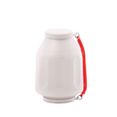 Smokebuddy Original Air Filter - White, features a compact design with a red strap, ideal for discreet smoke and odor elimination.