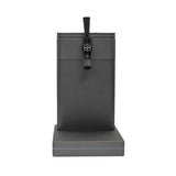 Terp Tap Vaporizer, a countertop appliance with a single tap handle, designed for precise, controlled use and featuring a digital screen for customizable performance.