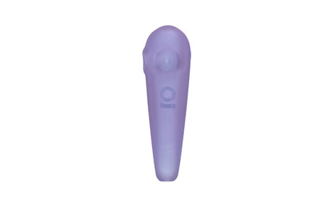 Glass Pipe - Frosted Teardrop Spoon