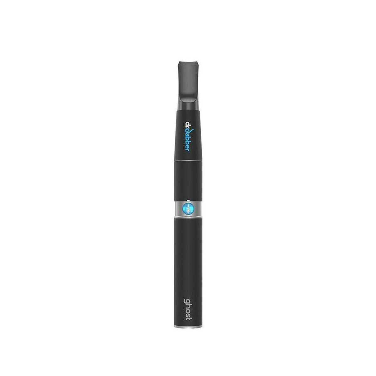 Ghost Concentrate Cleaning Kit Bundle: Slim black vaporizer pen with LED indicator, featuring low-heat technology for smooth dabbing; includes accessory cleaning tools.