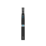 Ghost Concentrate Cleaning Kit Bundle: Slim black vaporizer pen with LED indicator, featuring low-heat technology for smooth dabbing; includes accessory cleaning tools.