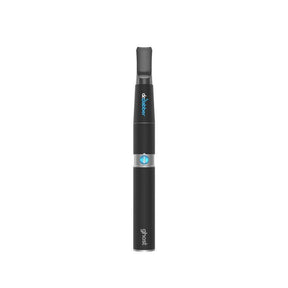 Ghost Concentrate Cleaning Kit Bundle: Slim black vaporizer pen with LED indicator, featuring low-heat technology for smooth dabbing; includes accessory cleaning tools.