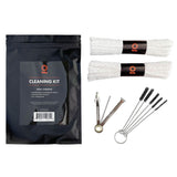 Ghost Concentrate Cleaning Kit Bundle includes resealable pouch, absorbent cleaners, nylon brushes, and a 3-in-1 metal tool for maintaining vaporizers.