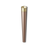 Vessel Cone One Hitter, a slim, bronzed pen-style vaporizer battery with a gold-tone top, designed for threaded vape cartridges, merging style with functionality.