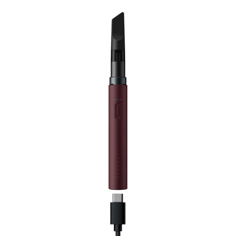 Slim Core 510 Thread Battery with a removable mouthpiece, status LEDs, and USB-C charging cable. Compact design supports various cartridge sizes for versatile use.