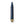 Helix Premium One Hitter, a blue topographic-patterned metal capsule with VESSEL branding and a knurled brass cap, designed for enhanced airflow and cooling.