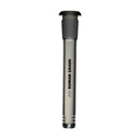 Glass tube with black mouthpiece and grip grooves, screen-printed /// HUMAN GRADE, representing the Color Downstem - 14MM - 5 smoking pipe accessory.