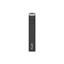 Yocan Flat Edition 510 Thread Battery, a square black vaporizer with silver top, featuring a square power button for voltage settings and USB Type-C charging.