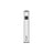 Yocan 510 Thread Battery - Flat Edition, a silver, square-shaped vaporizer with a black button, designed for portability and grip, ideal for concentrate use.