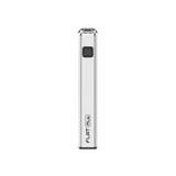 Yocan Flat Series 510 Thread Battery - Premium Flat Plus Edition, features a square power button on a sleek, rectangular aluminum body. Includes 20 units.