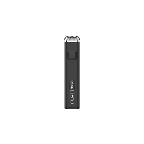 Flat Mini 510 Battery with a boxy, square-shaped design, featuring a visible power button, ideal for portability and grip.