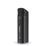 Yocan Pocket Concentrate Vaporizer - Black, featuring a compact cylinder design with rainbow label, showcasing advanced Cloud³ chamber and OLED screen for precision vaping.