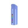 Pocket Concentrate Vaporizer in sky-blue with contoured mouthpiece, LED display showing temperature and battery, designed for premium wax vaping and compact portability.
