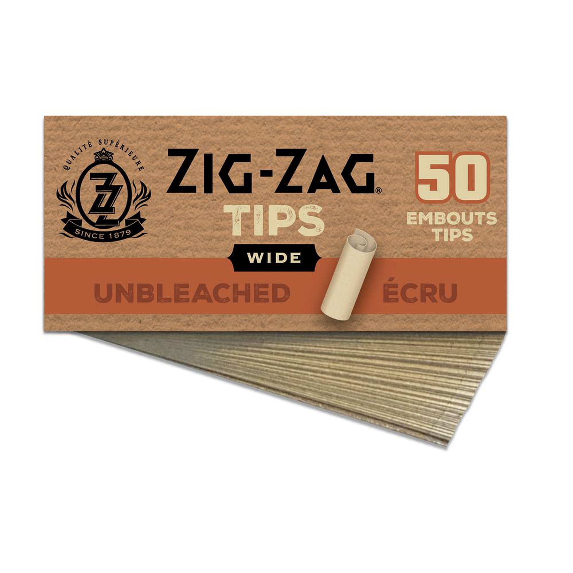 入手困難　cigar adhesive stoned reset CDセット Zig Zag Unbleached 1 1/4 Paper and Tips - BC Smoke Shop