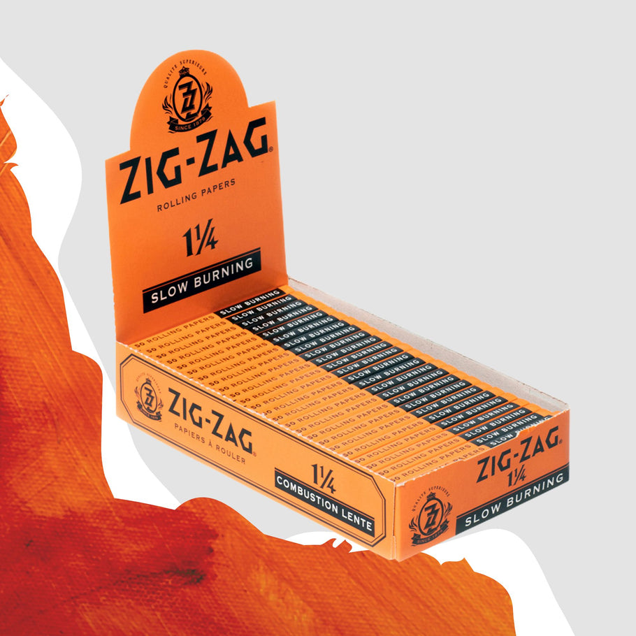 1 1/4 Orange Rolling Paper