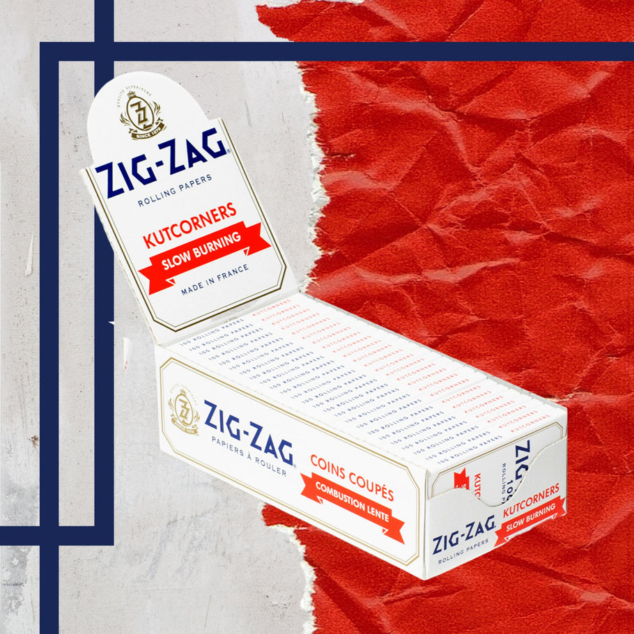 Single Wide White Kutcorners Rolling Paper